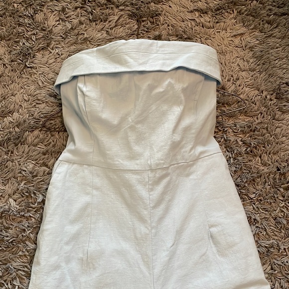 Runaway strapless wide leg baby blue jumper - Picture 3 of 12